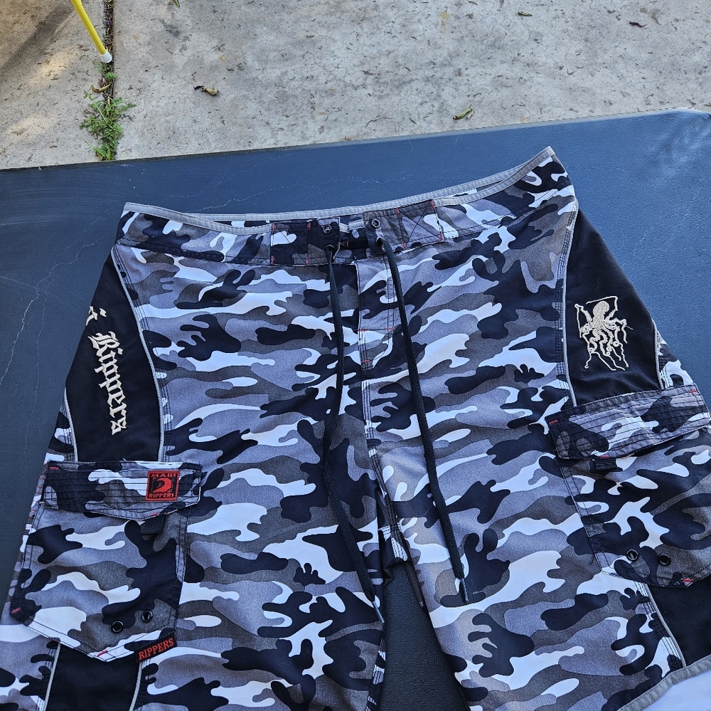 Maui Rippers Y2K Surf Board Shorts